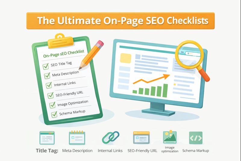 On-Page SEO Checklist: Rank Higher, Get Traffic & Sales (Beginner-Friendly Guide)